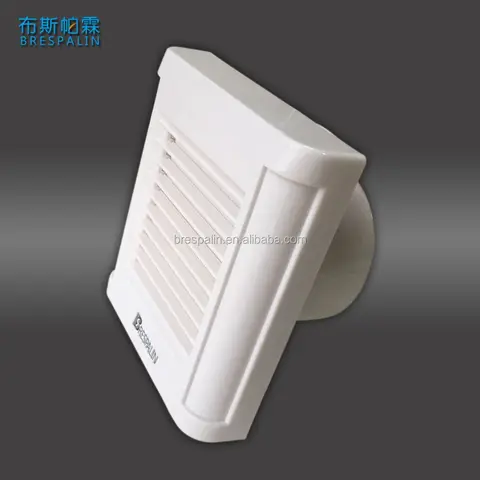 Kunststoff 6 Zoll quadratischer Wandfenster-Lüftungs-Abluftventilator für Badezimmer und Küche