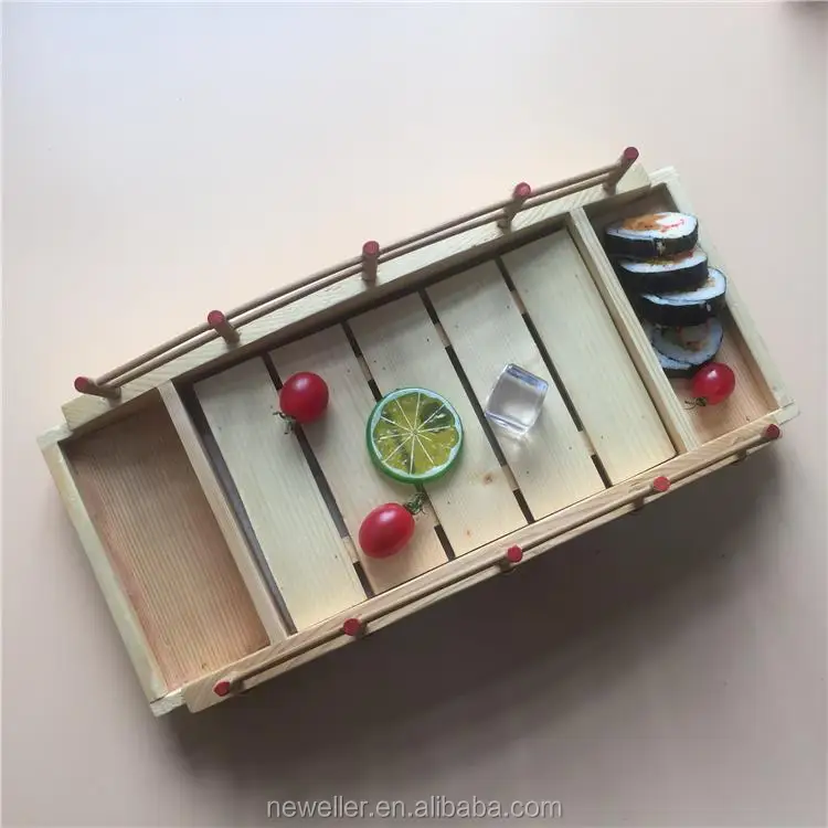 Eco Friendly factory price new launched sushi tray boat with logo