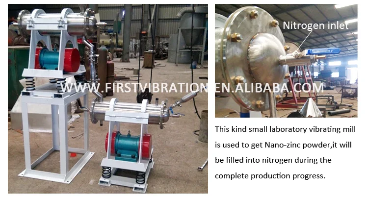 Small Mini vibrating Ball Grinding Ceramic Mill Machine 