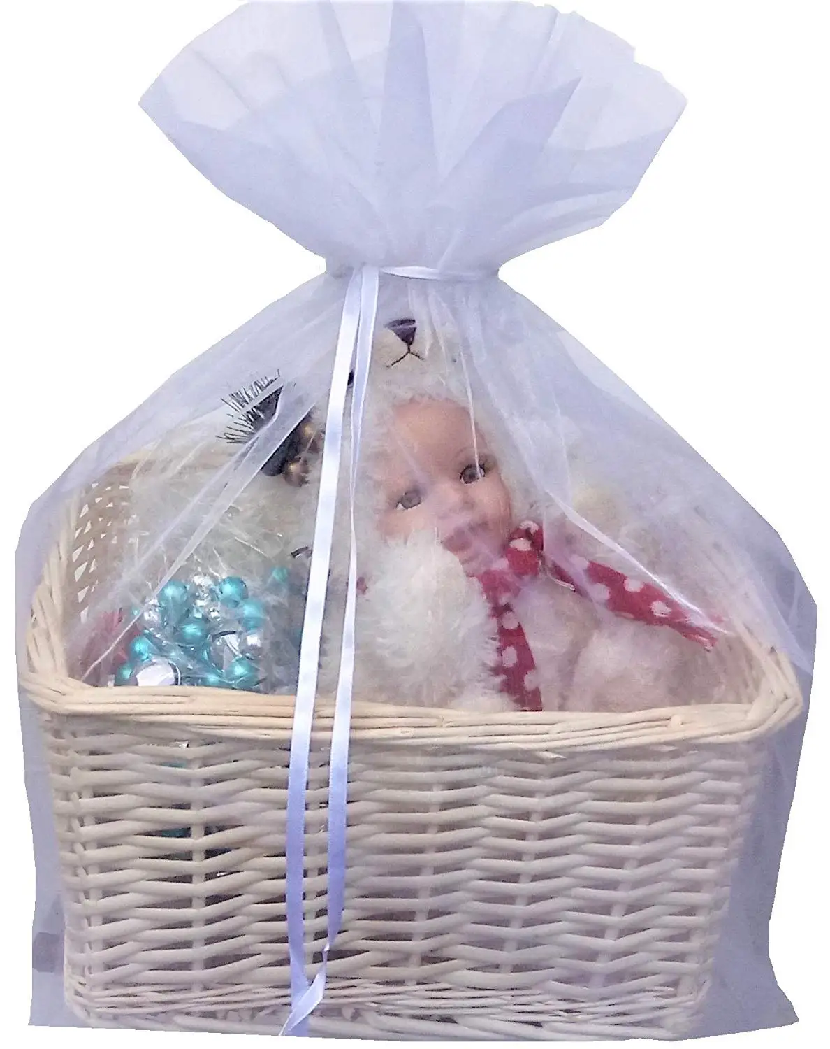 organza gift basket bags