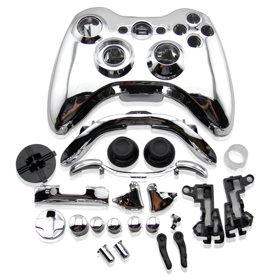 Shell for Xbox 360 Wireless Controller Housing Case for Xbox360 Wireless Game Pad Case with Buttons Kit Replacement