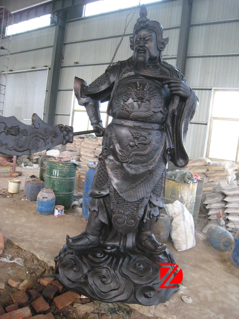 Chinese Bronze Figure Guan Gong Statue Lucky Man View Figure Guan Gong Dz Sculpture Product Details From Shijiazhuang D Z Sculpture Co Ltd On - 