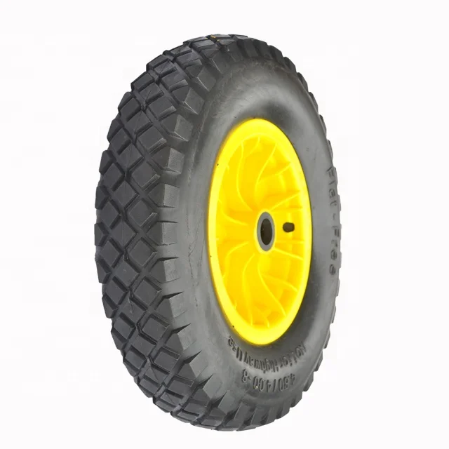 
Manufacturer PU Foam Solid 4008 Wheelbarrow Tire 