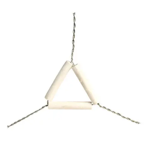 Porcelain Clay Triangle,Ceramic Clay Triangle For Chemical Laboratory