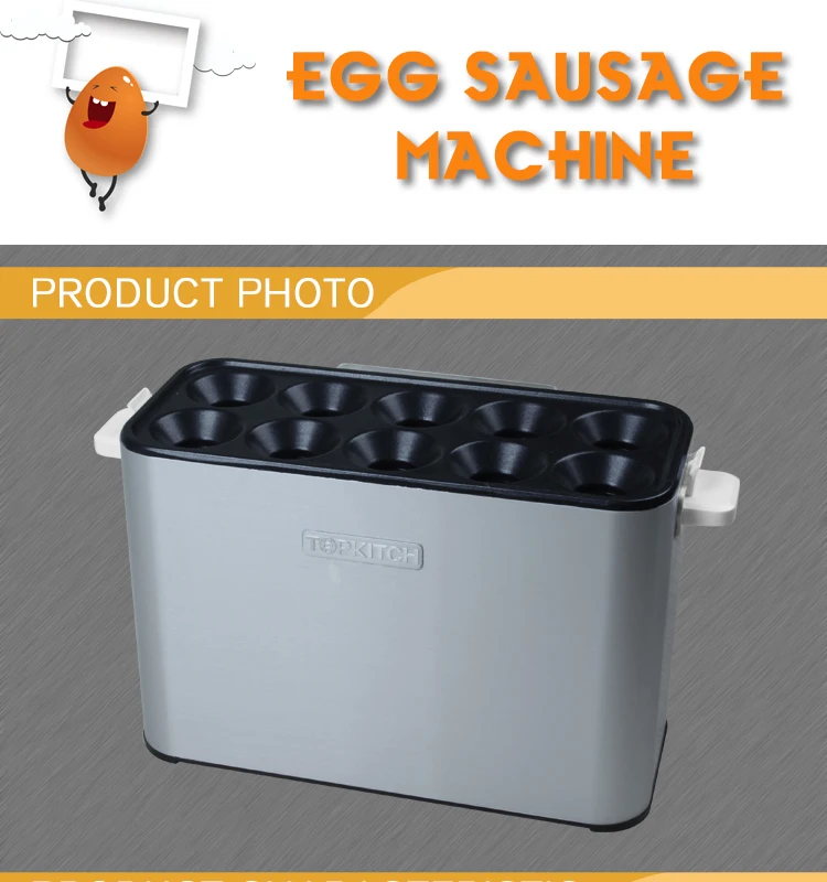 Elegant Appearance Good Quality Stainless Steel Egg Sausage Machine