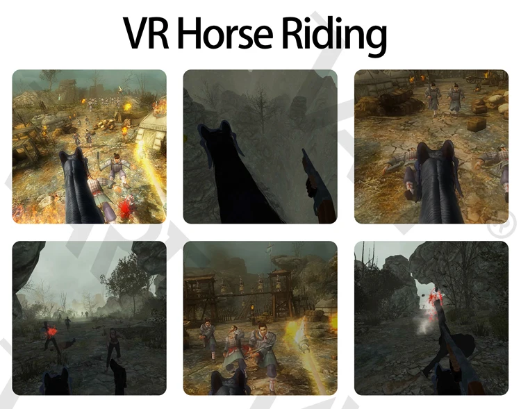 VART Dynamic VR Horse Riding Simulator With HTC Vive VR Glasses Virtual Reality 
