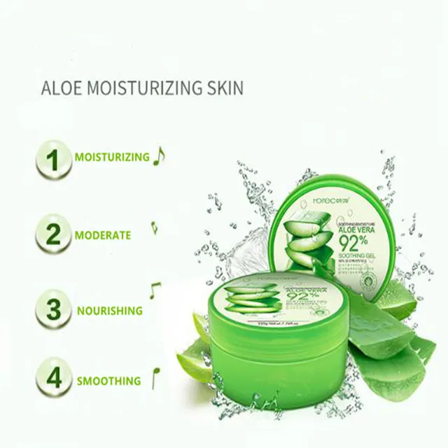 Aloe Vera Extract Sleep Mask Gel Cream Face Mask Essence Moisturizing
