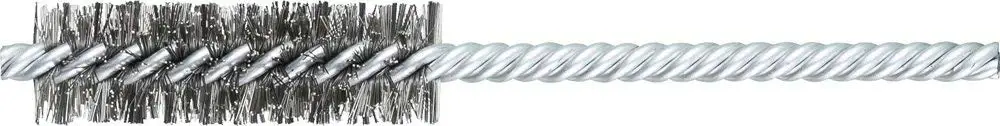 PFERD 83443 SpyraKleen Tube Brush, Double Stem/Spiral, .008", Stainless Steel Wire (INOX), 5/8" Diameter, 5/32" Stem, 2" Brush Part Length (Pack of 10)