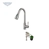 kitchen water sink mixer tap faucet with smart touch sensor