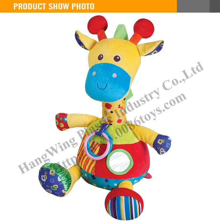 Interesting Baby Cartoon Plush Giraffe Baby Plush Jirafa Toys Buy