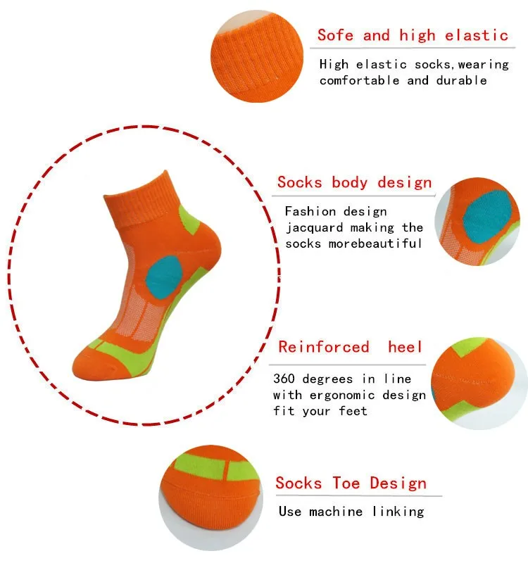 Breathable compression OEM custom running socks ankle mens athletic socks short athletic socks