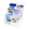 New Plastic Advertising A4 Paper Display Customized Acrylic Brochure Holder Wall Mount Acrylic Document Holder