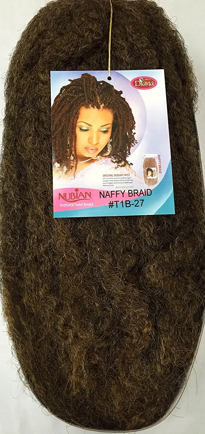 Buy Kanekaon Nubian Naffy Kinky Twist Braid Diana Nafy 2 Packs