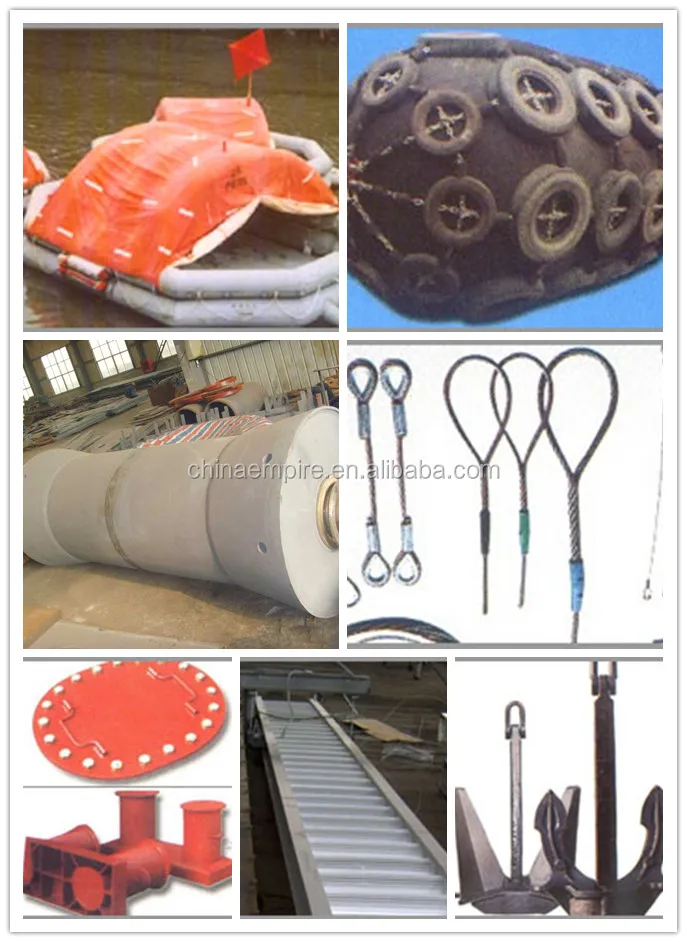 Marine 585kgs Ac14 High Holding Power Stockless Anchor With