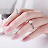 New style Light Pink Candy false Nails long Round Soft Pre-designed Nail Tips Concise Manicure Accessories Easy DIY nail tips