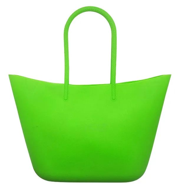 Factory Directly Sell Waterproof Beach Bag Silicone Handbag Tote Beach