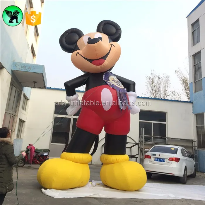Lovely 6m Giant Inflatable Mickey Mouse Customized Inflatable Minnie