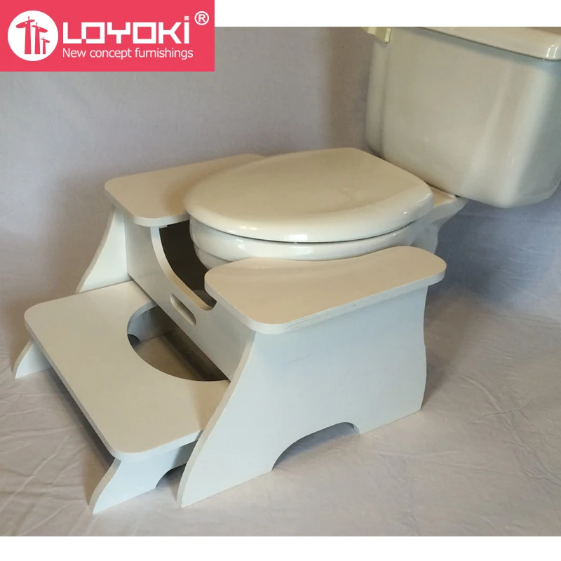 Potty Step Stool Nesting Poop Stoop Set High Poop Stoop Fullsquat