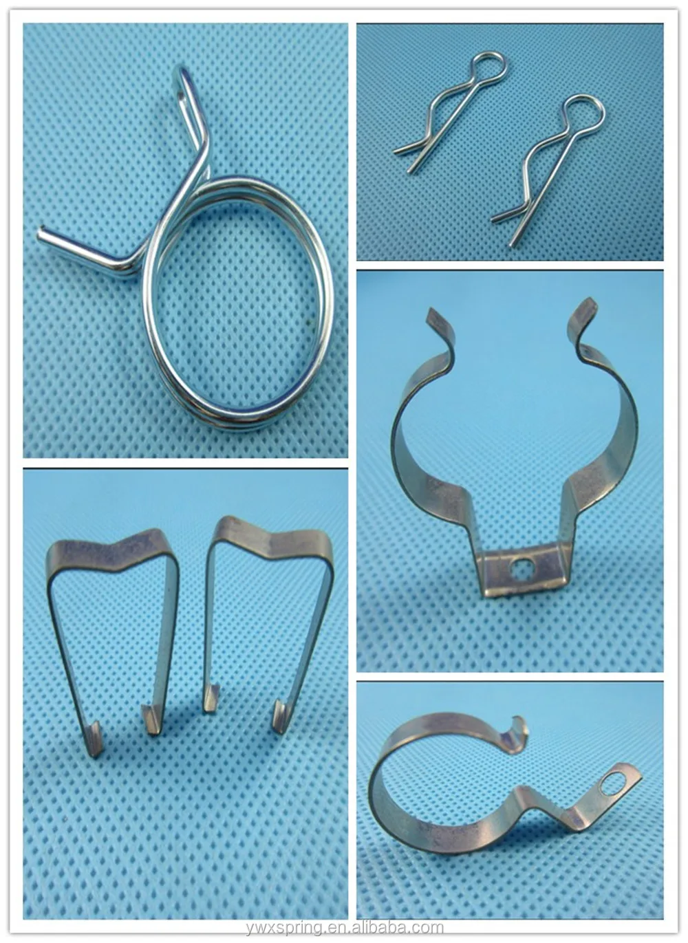 Iso9001 Stainless Steel Irregular Cshape Flat Spring Steel Clips Buy