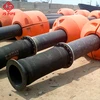 HDPE pipeline with floater and rubber hose pe pipeline for sand slurry dredge