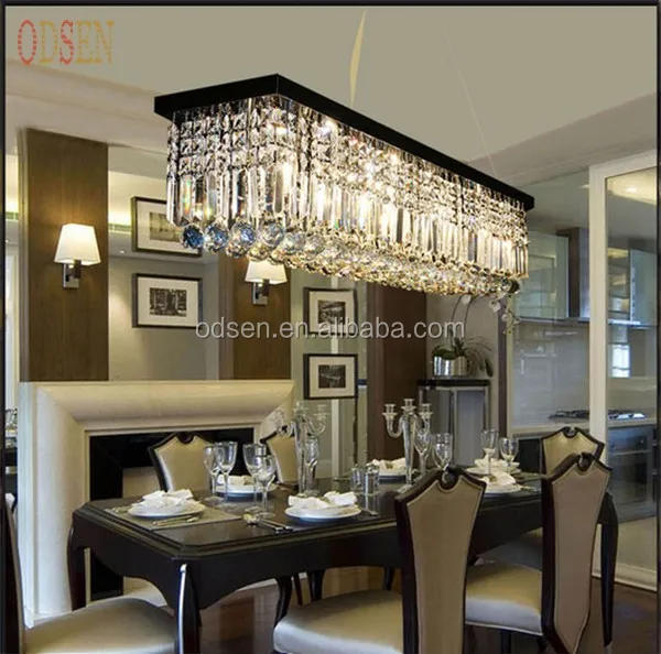 dining room rectangle chandelier