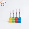 Nail Drill Type White Ceramic Drill Bit Abrasive Ceramic Nail Drill Bits Flame Shape