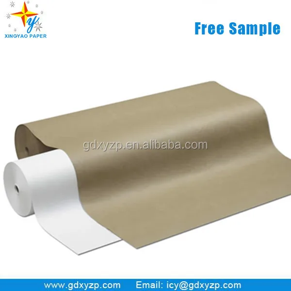 industrial brown paper rolls