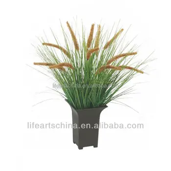 Artificial Decorative Grass 47cm Onion Grass For Indoor Decoration