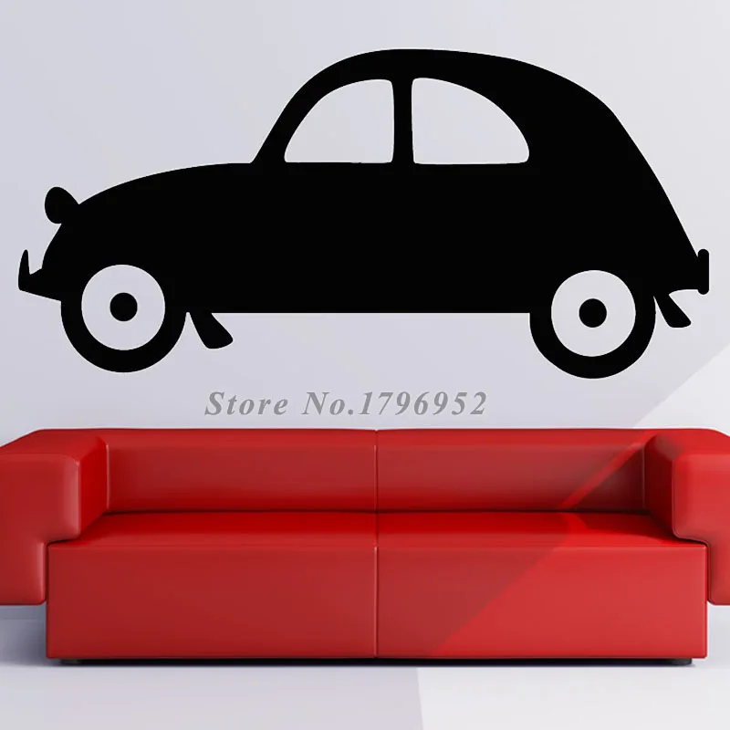 Cars Cartoon Wall Sticker Home Decor Popular Cute Design Vinyl Wall