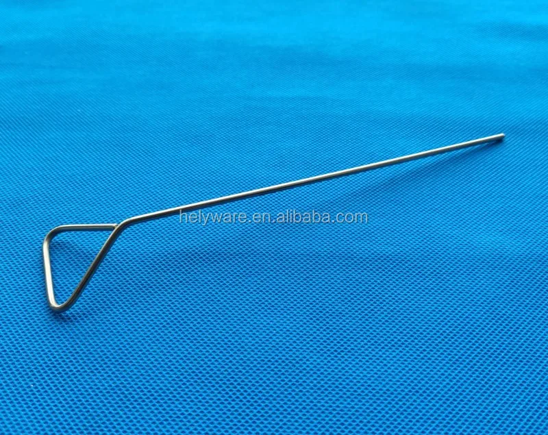 Lab Use Reusable Stainless Steel Bacterial Cell Spreader With