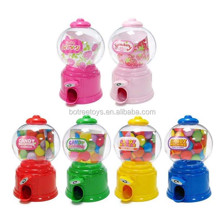 Mini Vending Machine Candy Packaging Toy Plastic Bulk Candy Dispenser