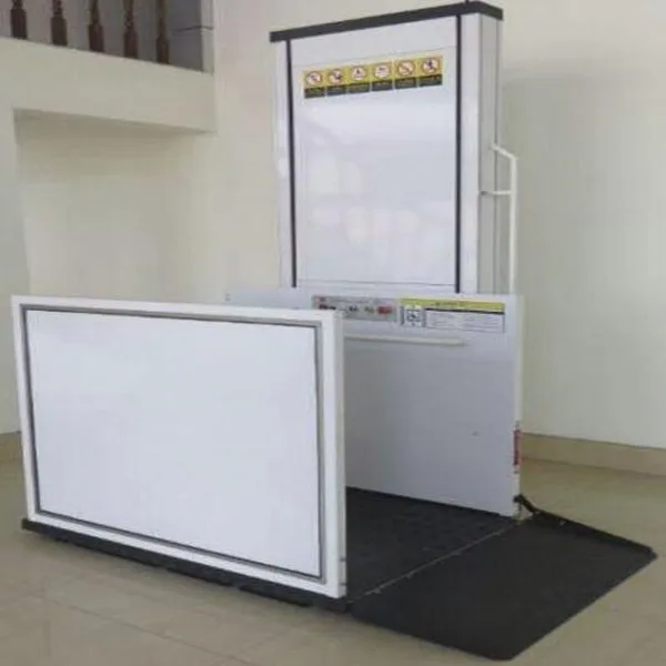 16m Enclosed Glass Cabins Wheelchair Platform Lifts For Disabled