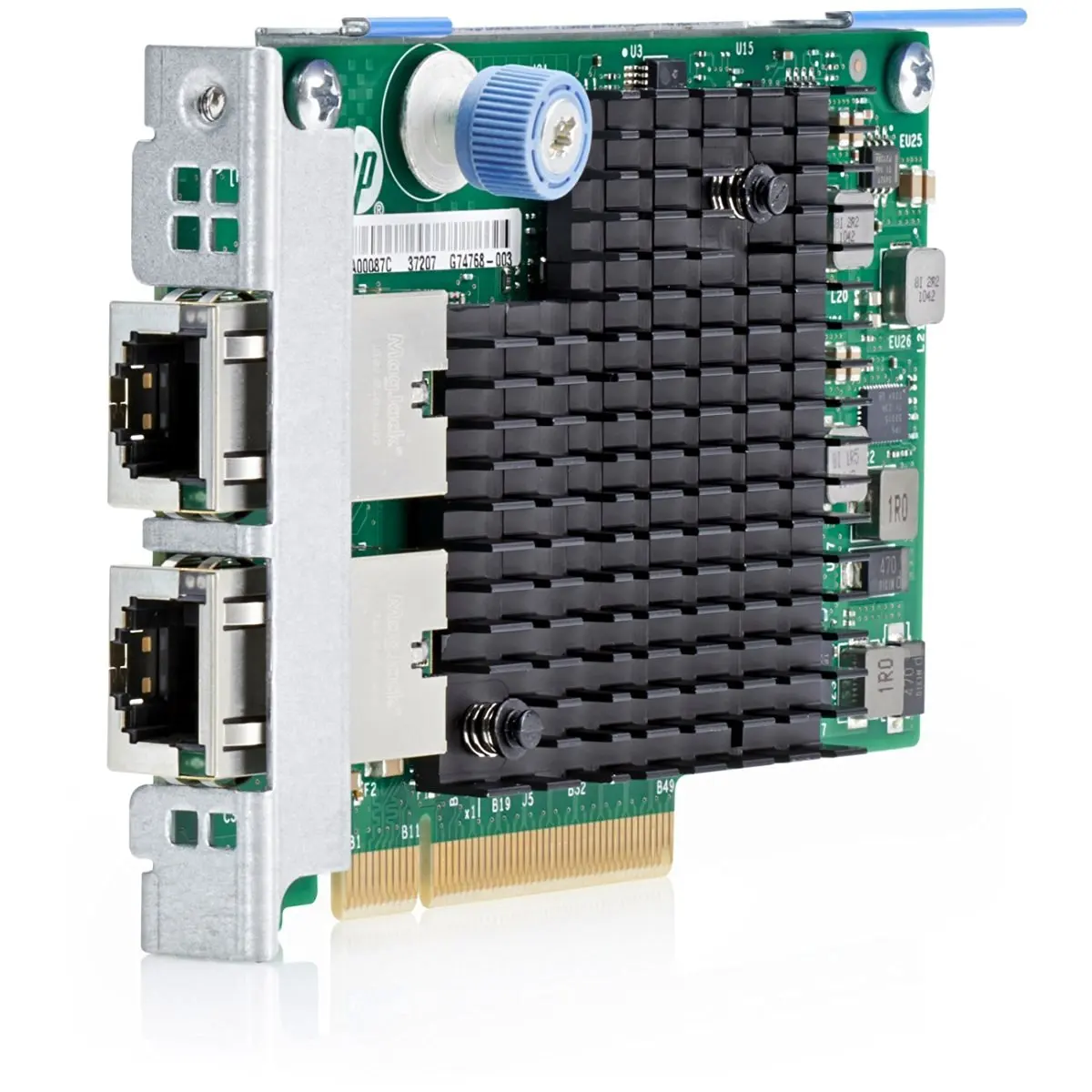 HP 561FLR-T - Network adapter - PCI Express 2.1 x8 - 10Gb Ethernet x 2 - for ProLiant DL360p Gen8, DL380p Gen8, DL385p Gen8, DL560 Gen8, SL250s Gen8, SL270s Gen8