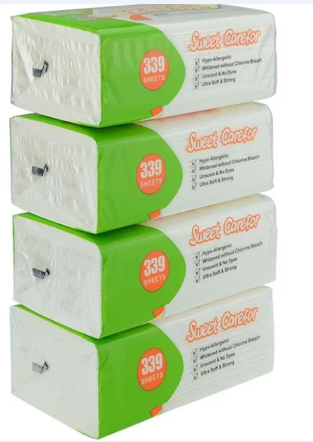 tissue paper soft ply facial pack