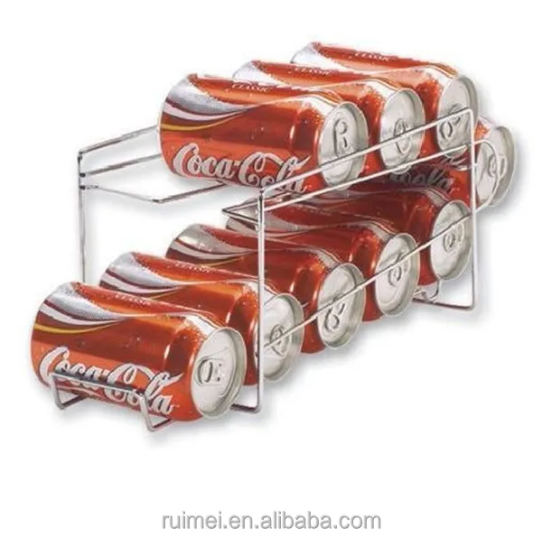 Chrome 24 Can Holder Refrigerator Beverage Display Buy Beverage