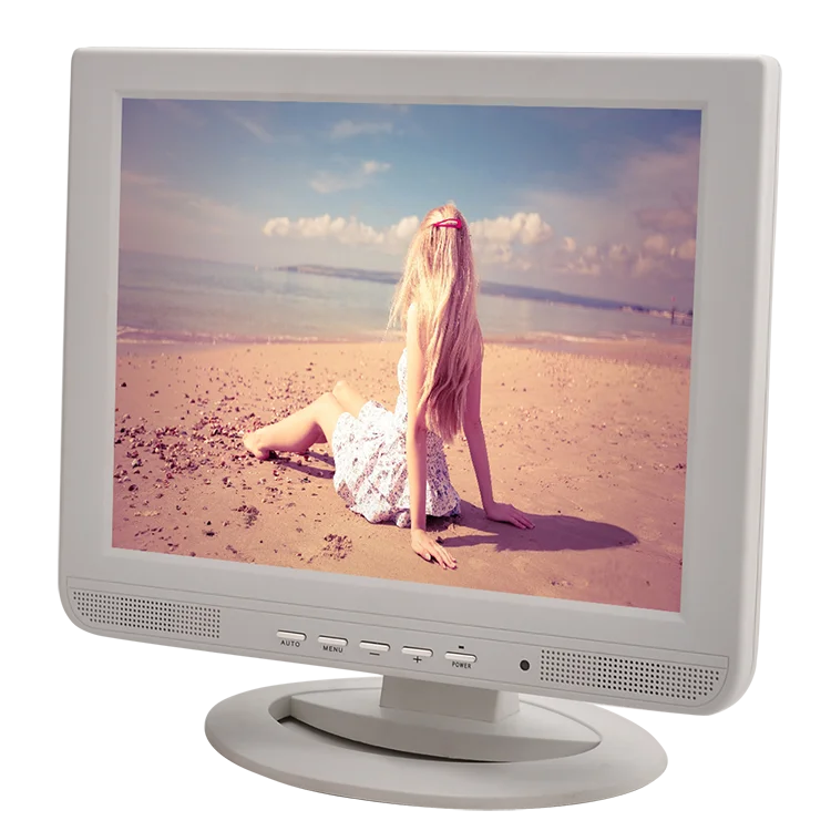 White Color 15 Inch Tft Lcd Tv Monitors Square 15inch Led Car Monitor With Hd Tv Port Buy Tv