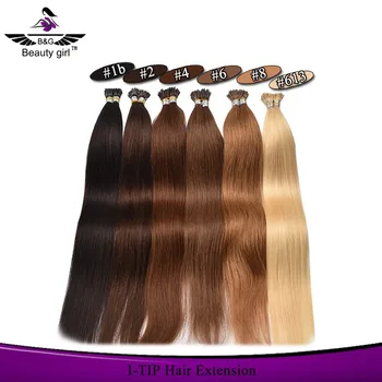 Low Price I Tip Hair Weave Bundles Wholesale Ombre Keratin Hair