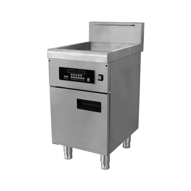 Commercial Fish And Potato Chips/french Fries Induction Deep Fryer