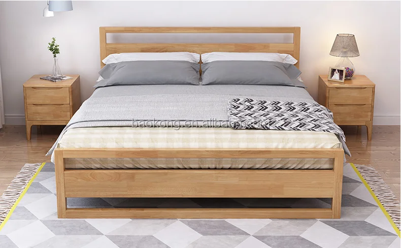 Latest Wooden Plank Bed Modern Bali Style Double Bed Design Buy Latest Wooden Bed Designs Indian Wood Double Bed Designs New Design Double Bed