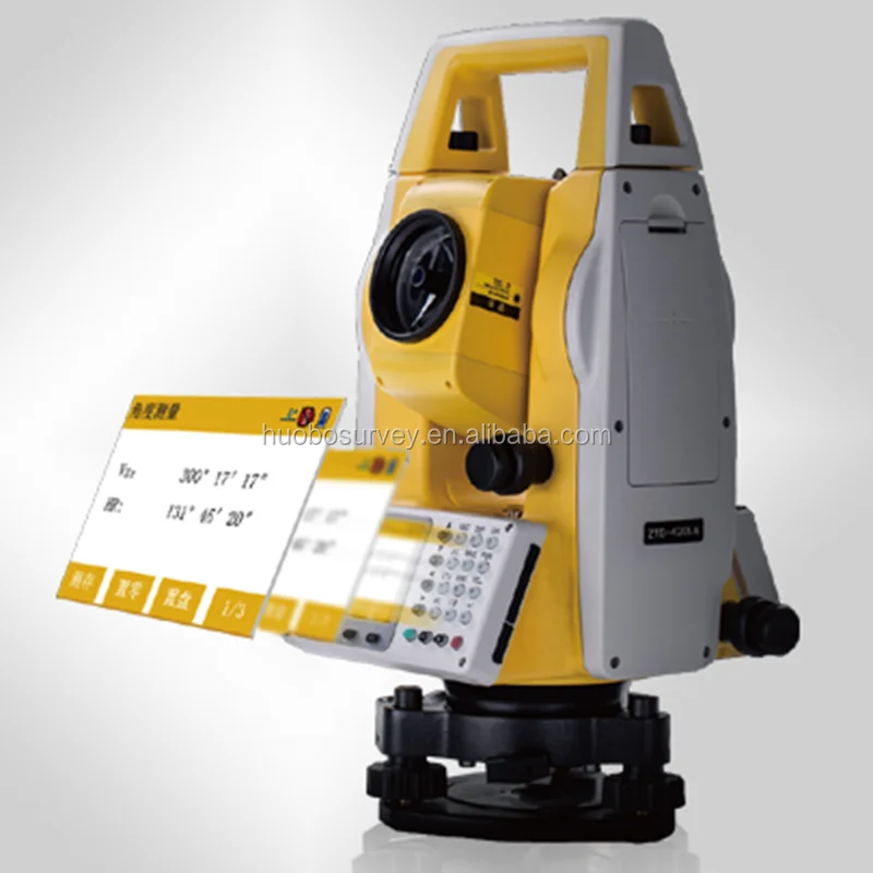 High Resolution Measurement Tools Total Station with High Performance