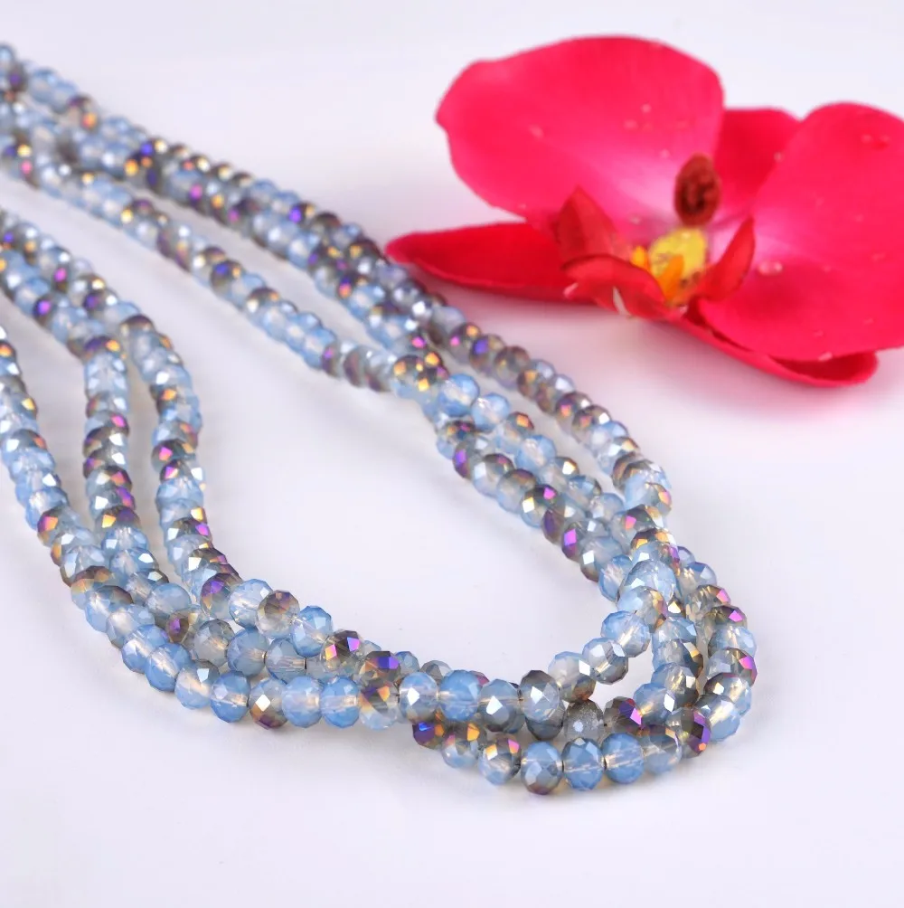 Muslim Prayer Beadslampwork Glass Beads Crystal Rondelle Beads For Rosary Making Clothing