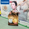 Commercial pop up display standee , promotion table standee display