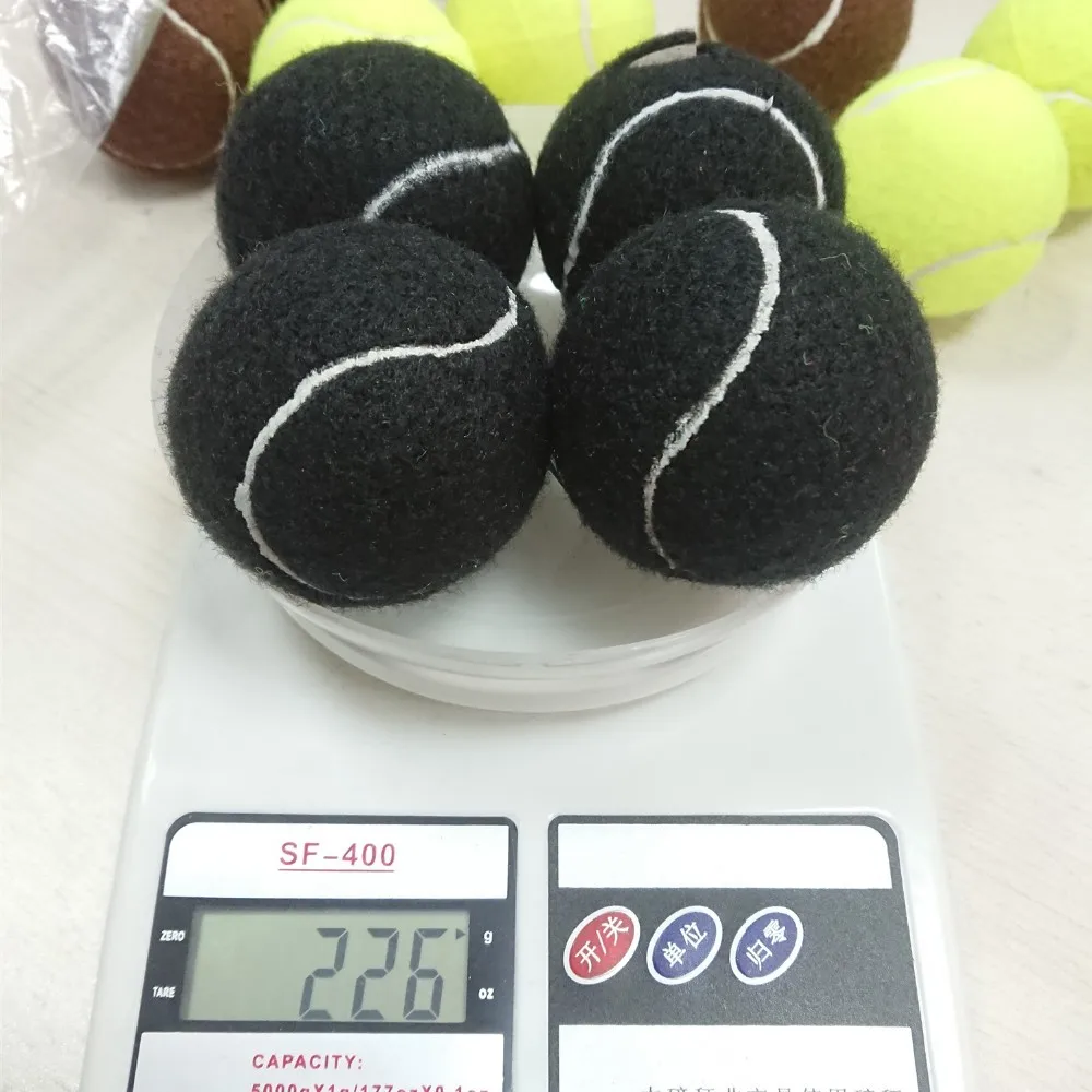 2019 Custom Logo Brown Color 2.5 Inch Precut Tennis Ball For Chairs