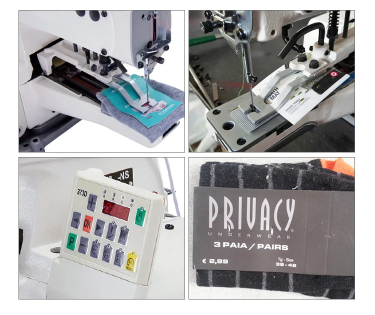 GOLDEN CHOICE GC373NS/DD Direct drive button sewing machine for labels
