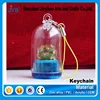 wholesale home decoration key rings greenhouse tiny plant keychains