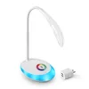 Flexible Snake Rechargeable Eye-caring Study Reading Table Lamp with Full Color
