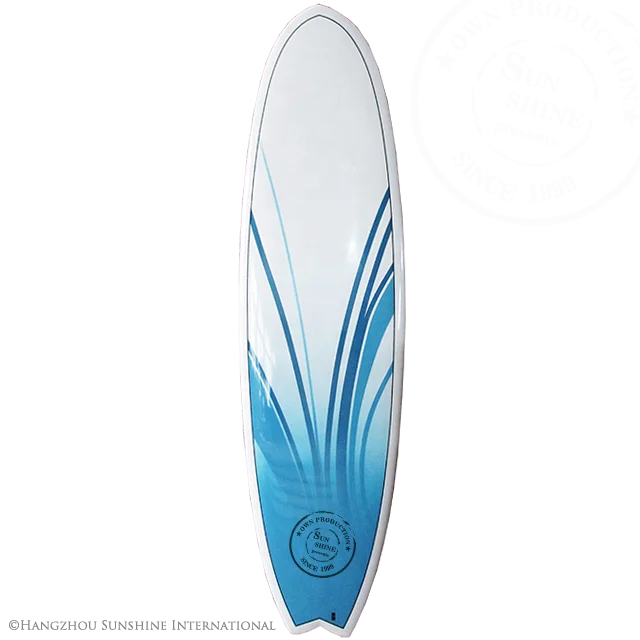 Epoxy Fiberglass Fish Tail Surfboard With Fom Core Buy Epoxy