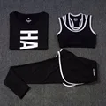 3 pieces set Sports Yoga Sets Womens Professional High Quality Fitness Running Workout Yoga Suit