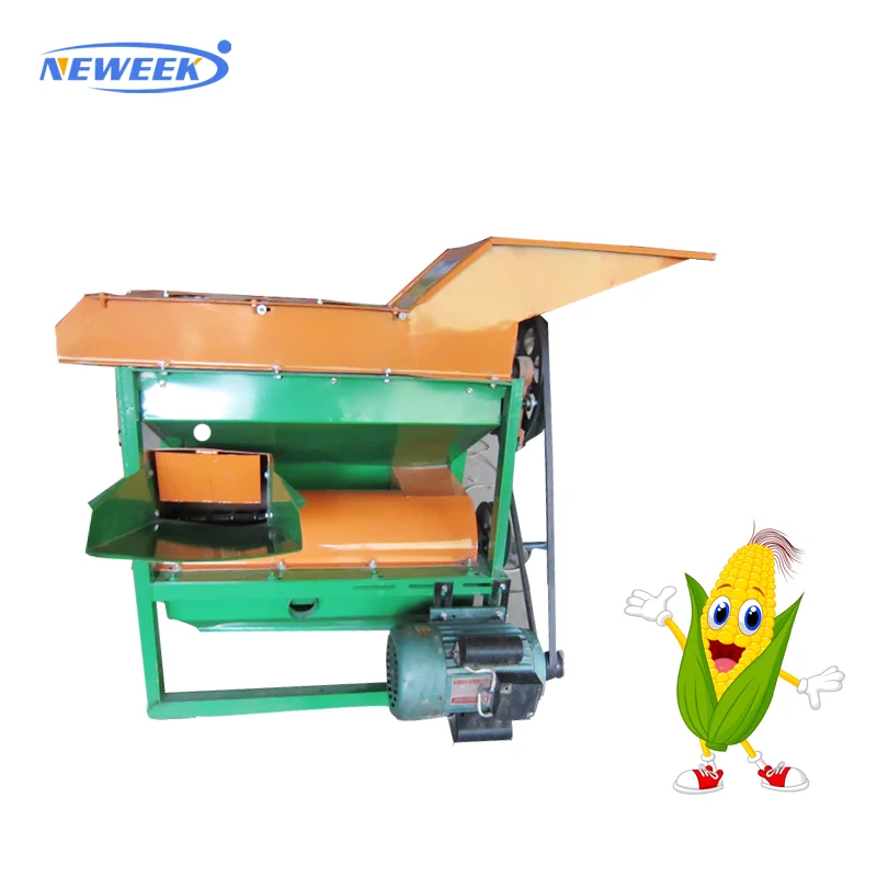 Neweek Corn Dehusker And Sheller Corn Husker And Huller Corn/maize Husking And Shelling Machine