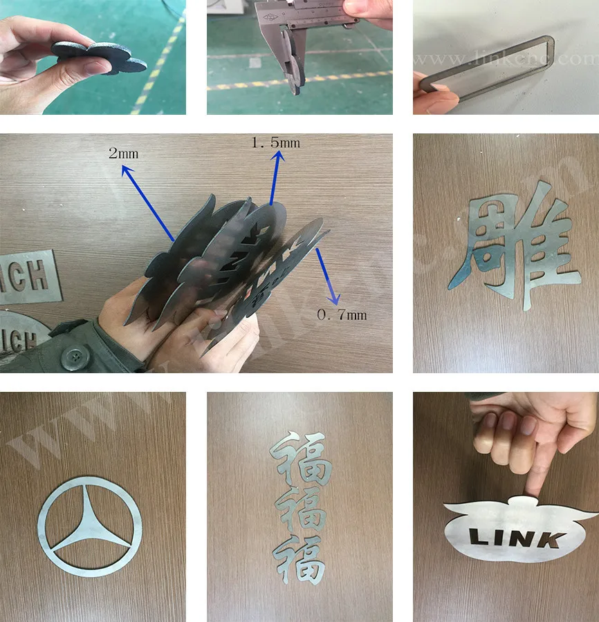 Top quality 130W 150w 300W 3mm stainless steel clothing laser cutting machine